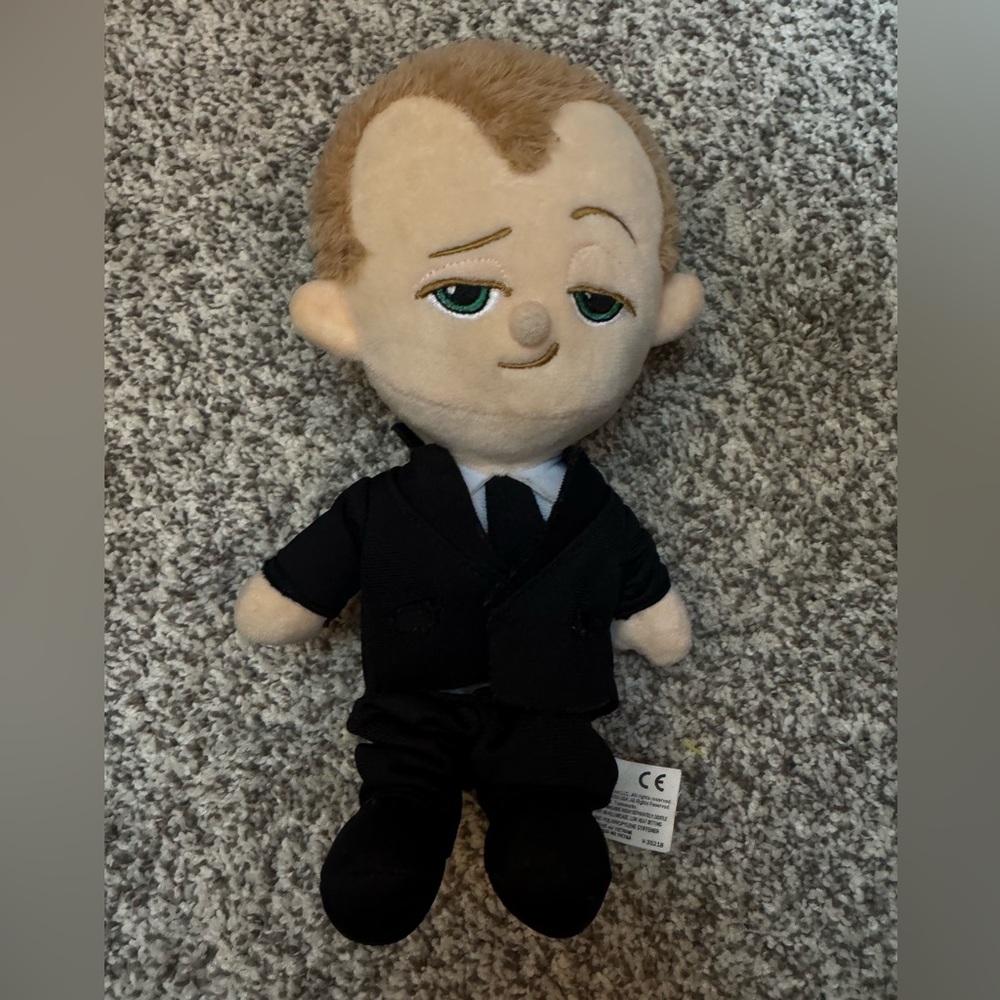 DreamWorks Boss Baby Doll Plush Toy 9"  Non-Talking 2017